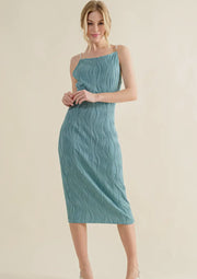 And the Why Textured Cami Dress With Pearl