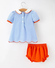 Rylee Faith Pumpkin Outfit