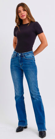 Judy Blue Mid Rise Thermal Bootcut