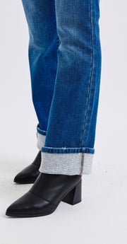 Judy Blue Mid Rise Thermal Bootcut