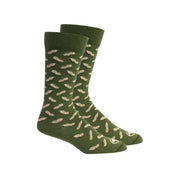 Brown Dog Crew Socks