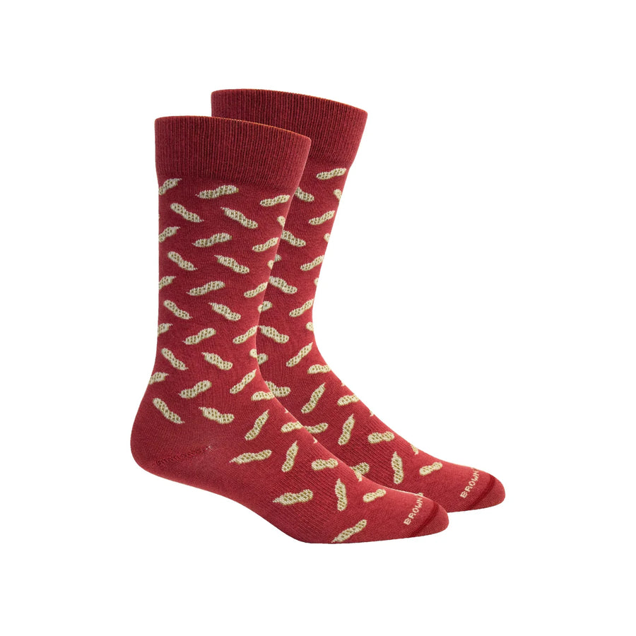 Brown Dog Crew Socks